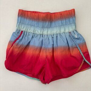 Free People Movement Medium Ombré The Way Home Shorts High Rise Athletic Women’s